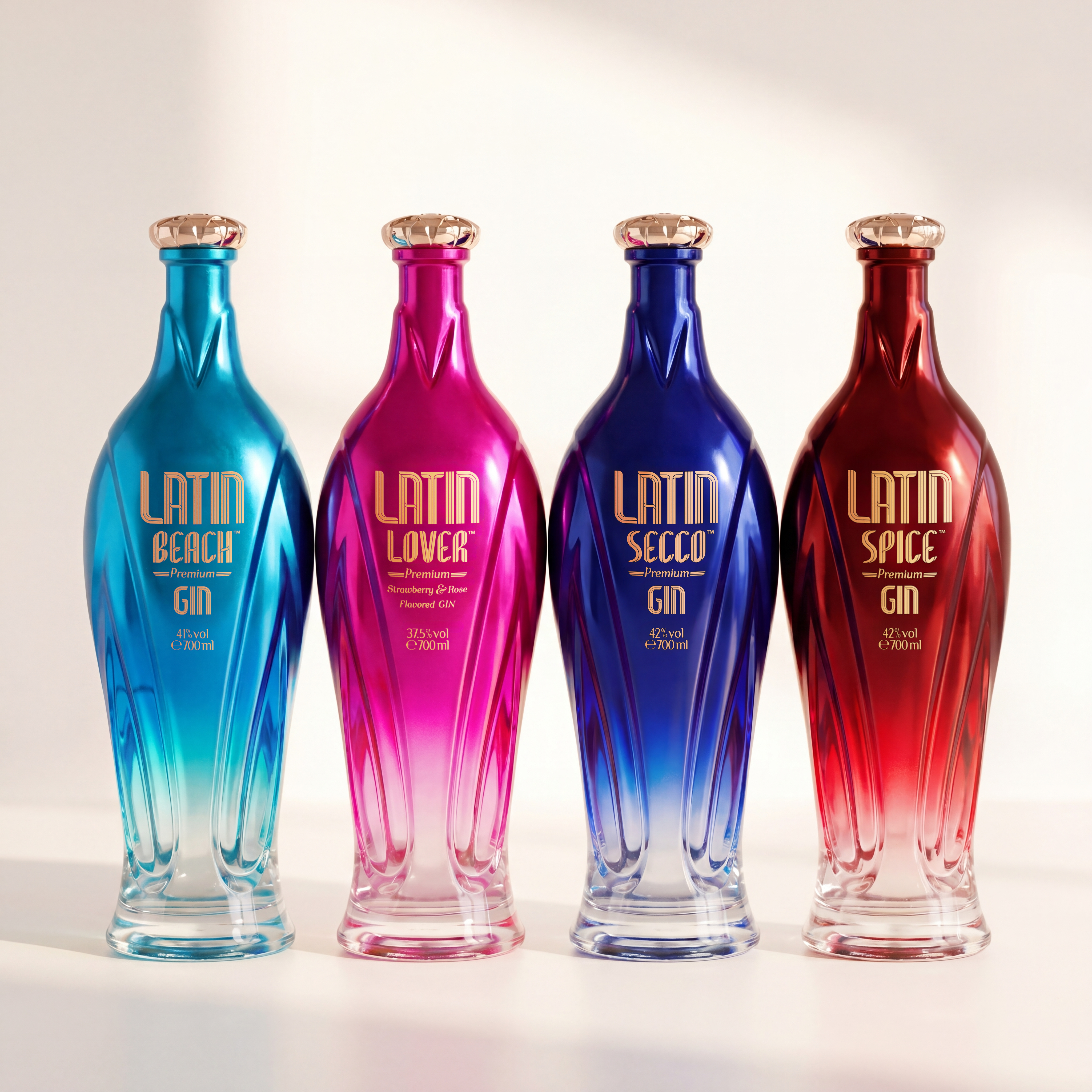 Latin Gin Komplettkollektion – 4 Flaschen