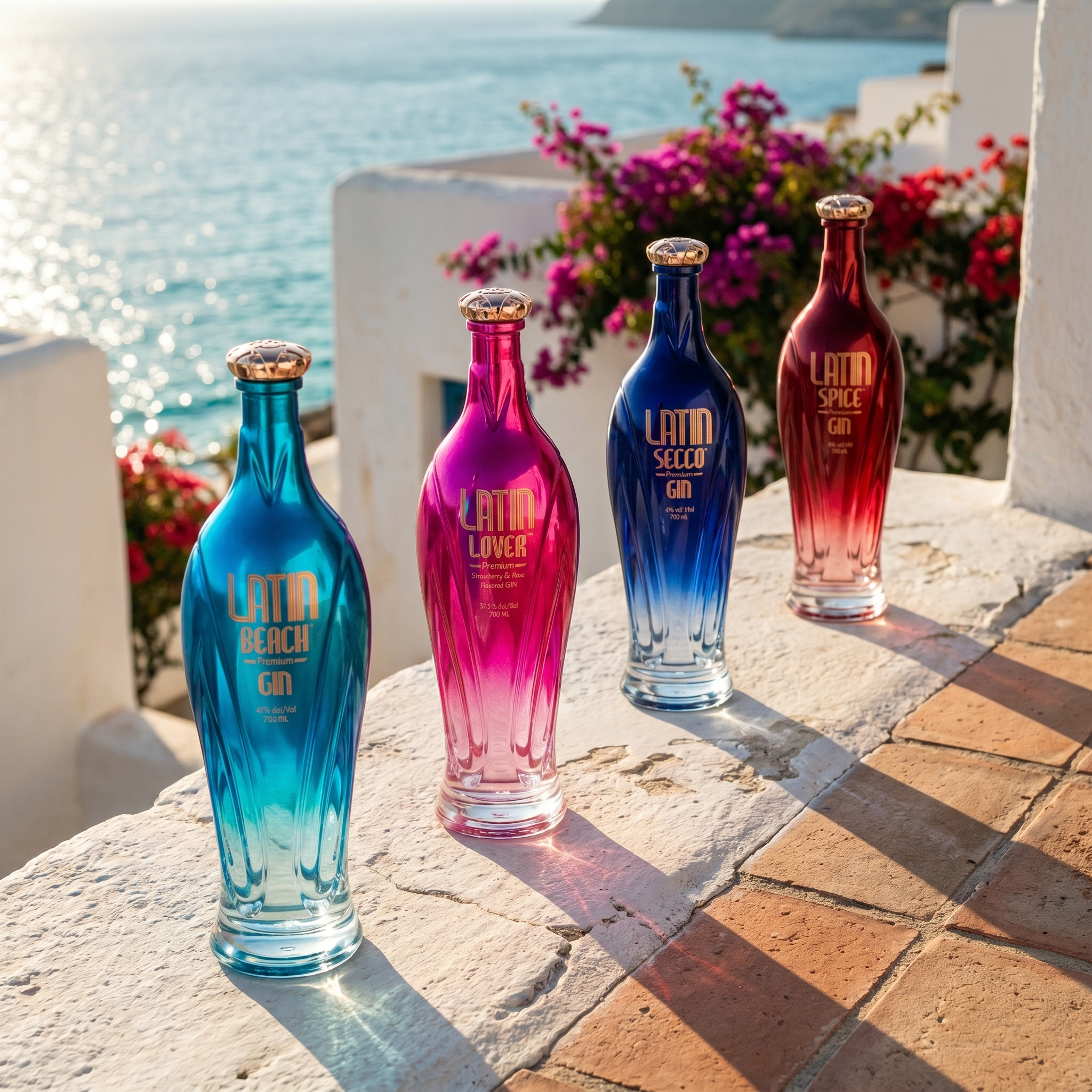 Latin Gin Komplettkollektion – 4 Flaschen