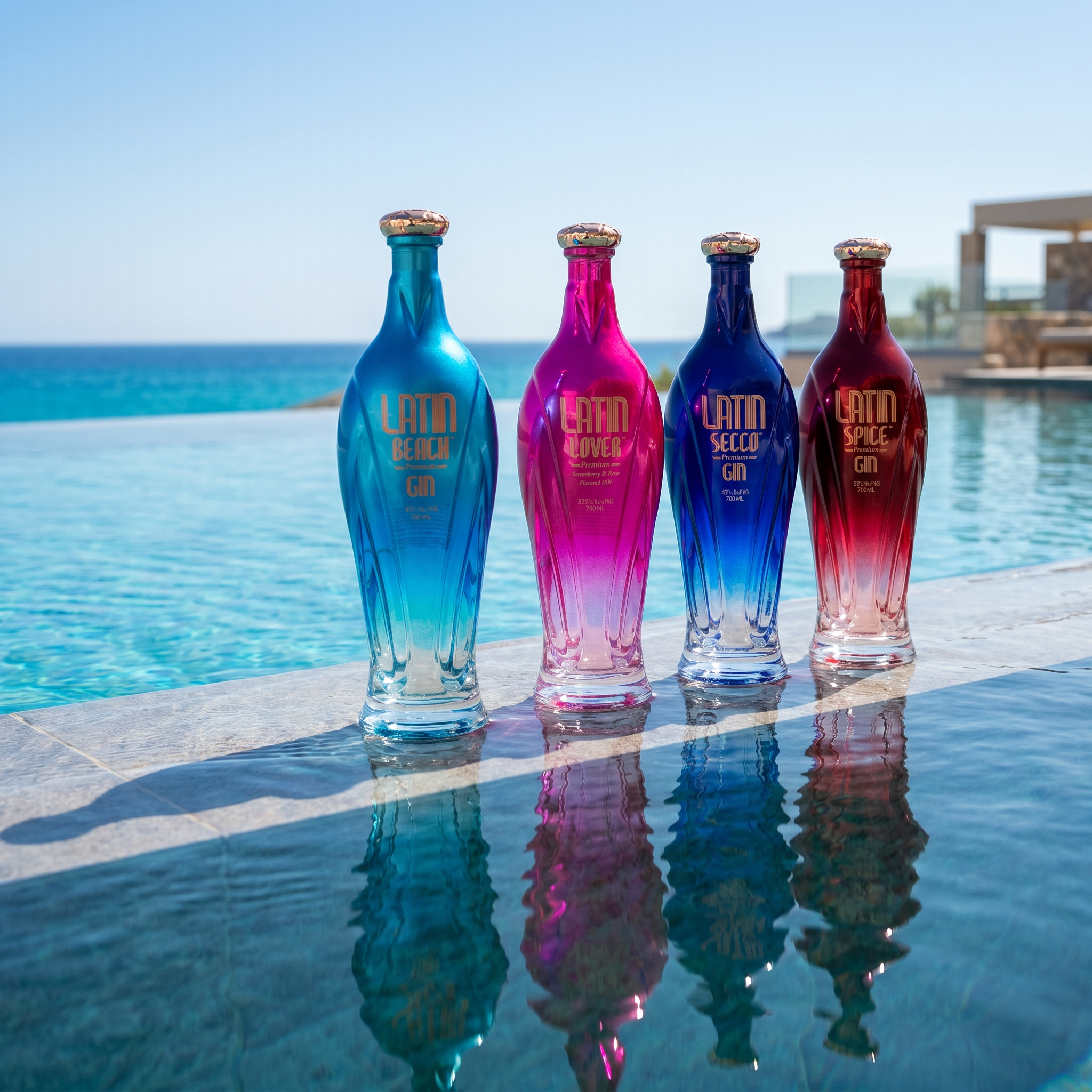 Latin Gin Komplettkollektion – 4 Flaschen
