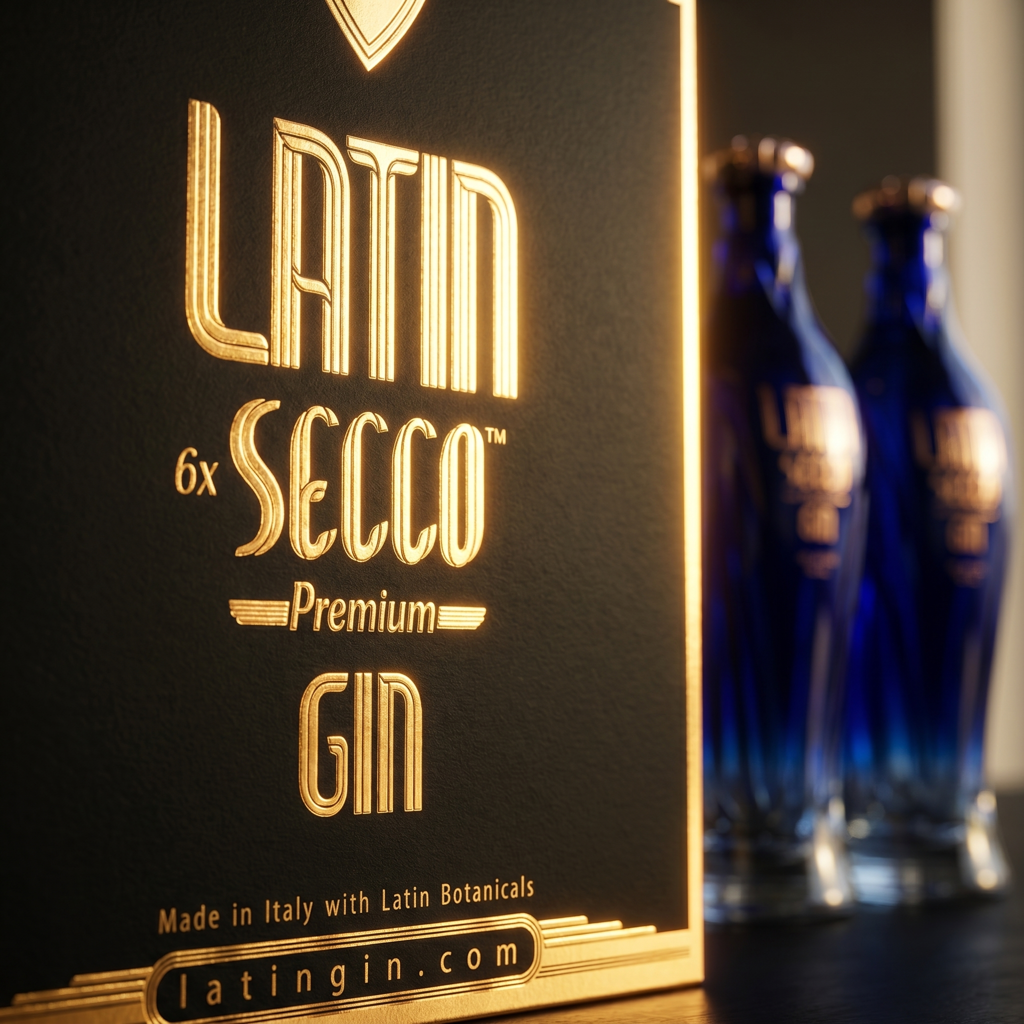 Latin Secco Gin – 6er-Flaschen-Karton