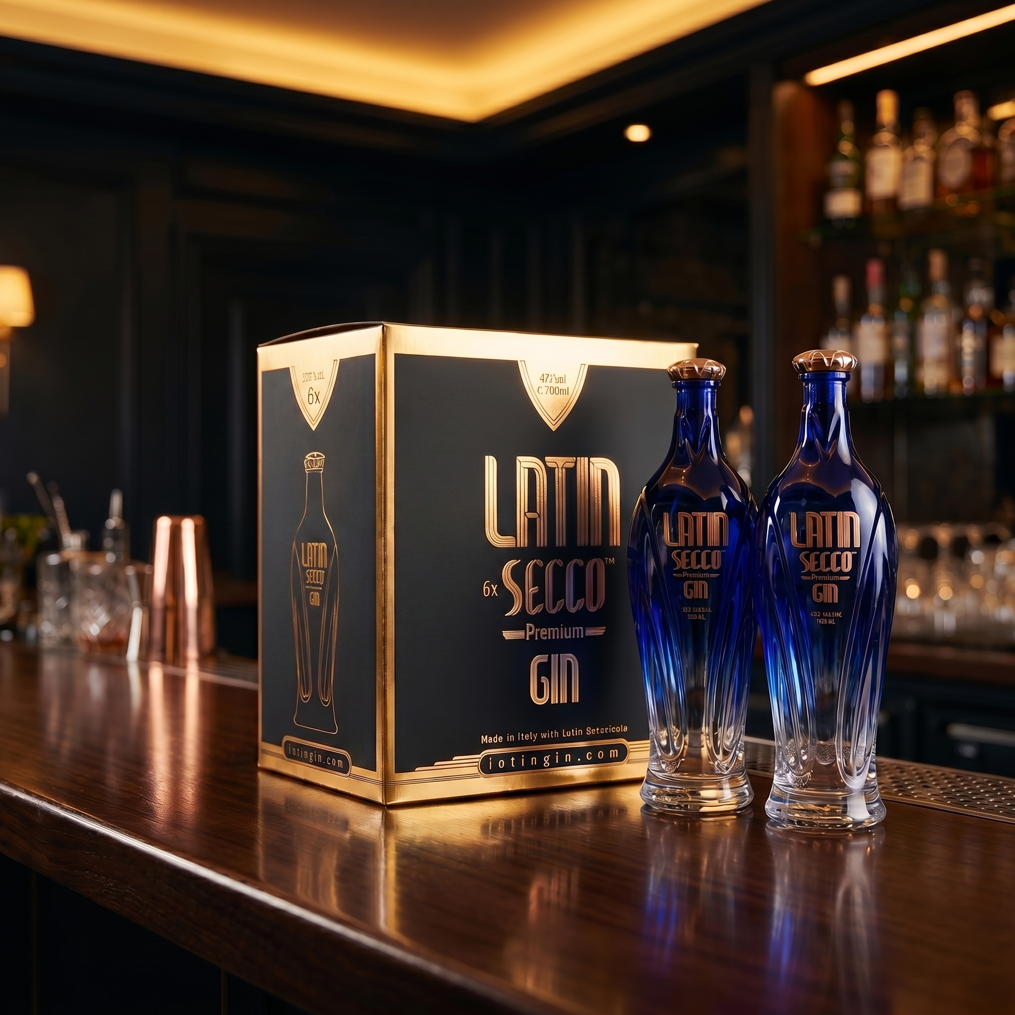Latin Secco Gin – 6er-Flaschen-Karton