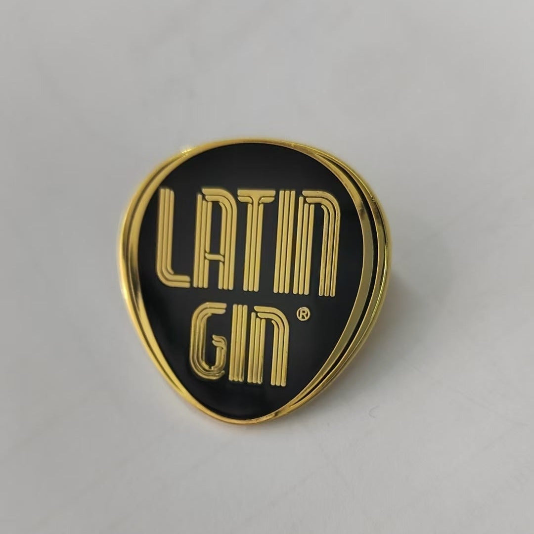 Latin Gin Gold Pin
