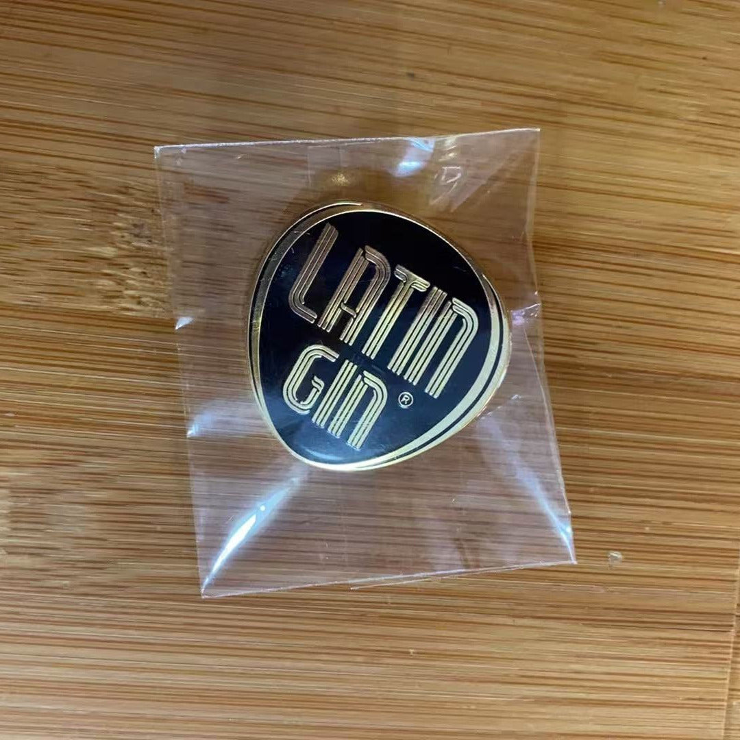 Latin Gin Gold Pin