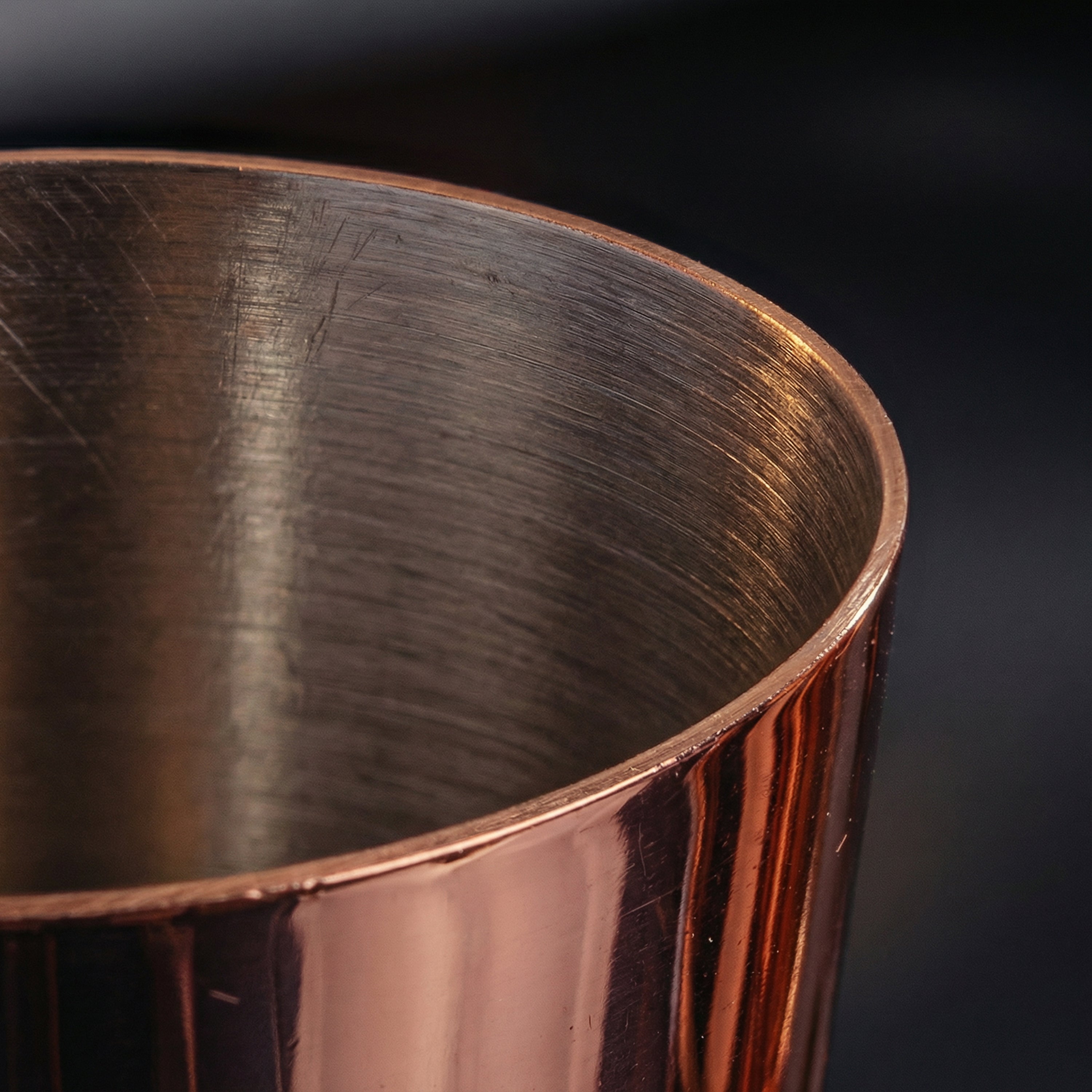 Copa de chupito de ginebra latina