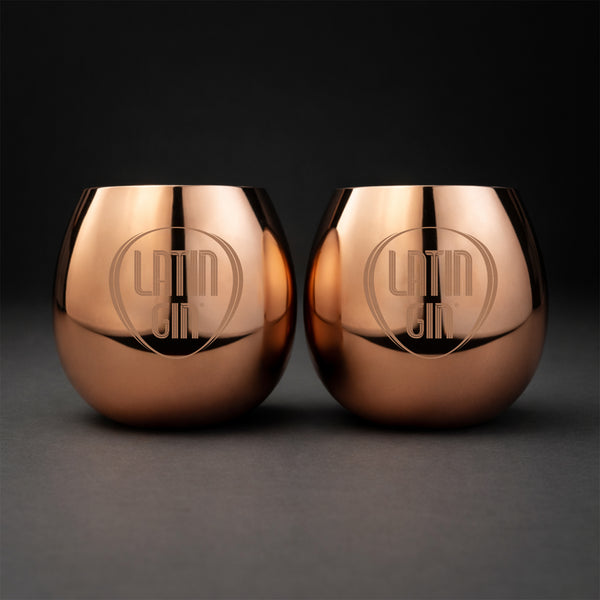 Latin Gin Stemless Copa Cups – Set of 2