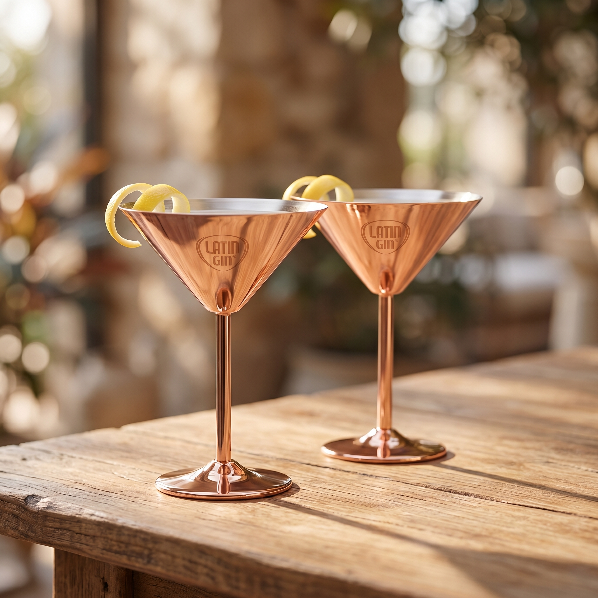 Latin Gin Martini-Gläser – 2er-Set