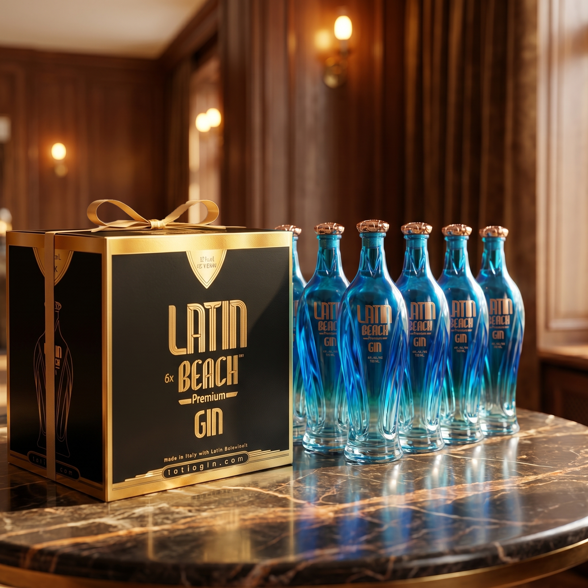 Latin Beach Gin – Caisse de 6 Bouteilles