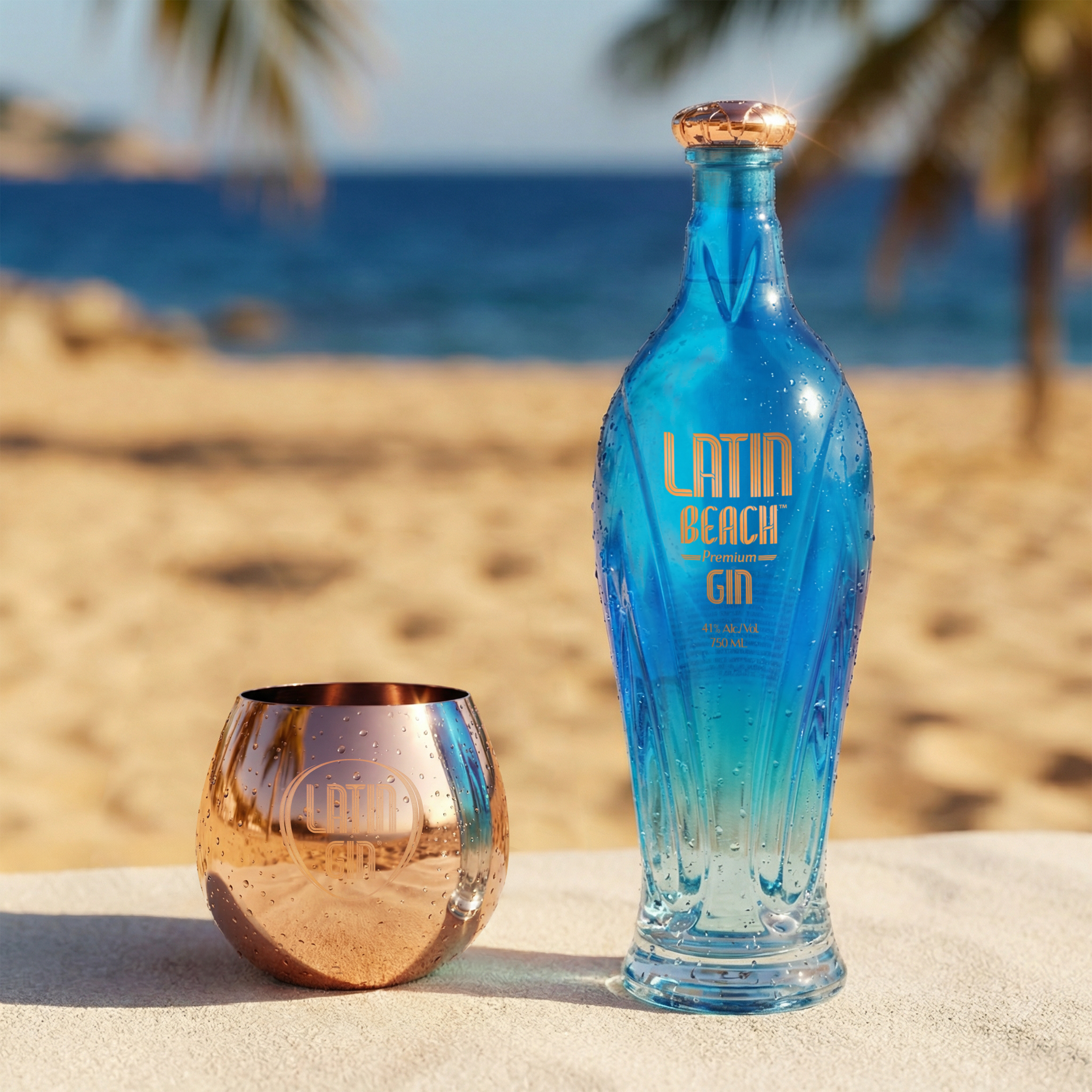 Ensemble Copa sans tige Latin Beach