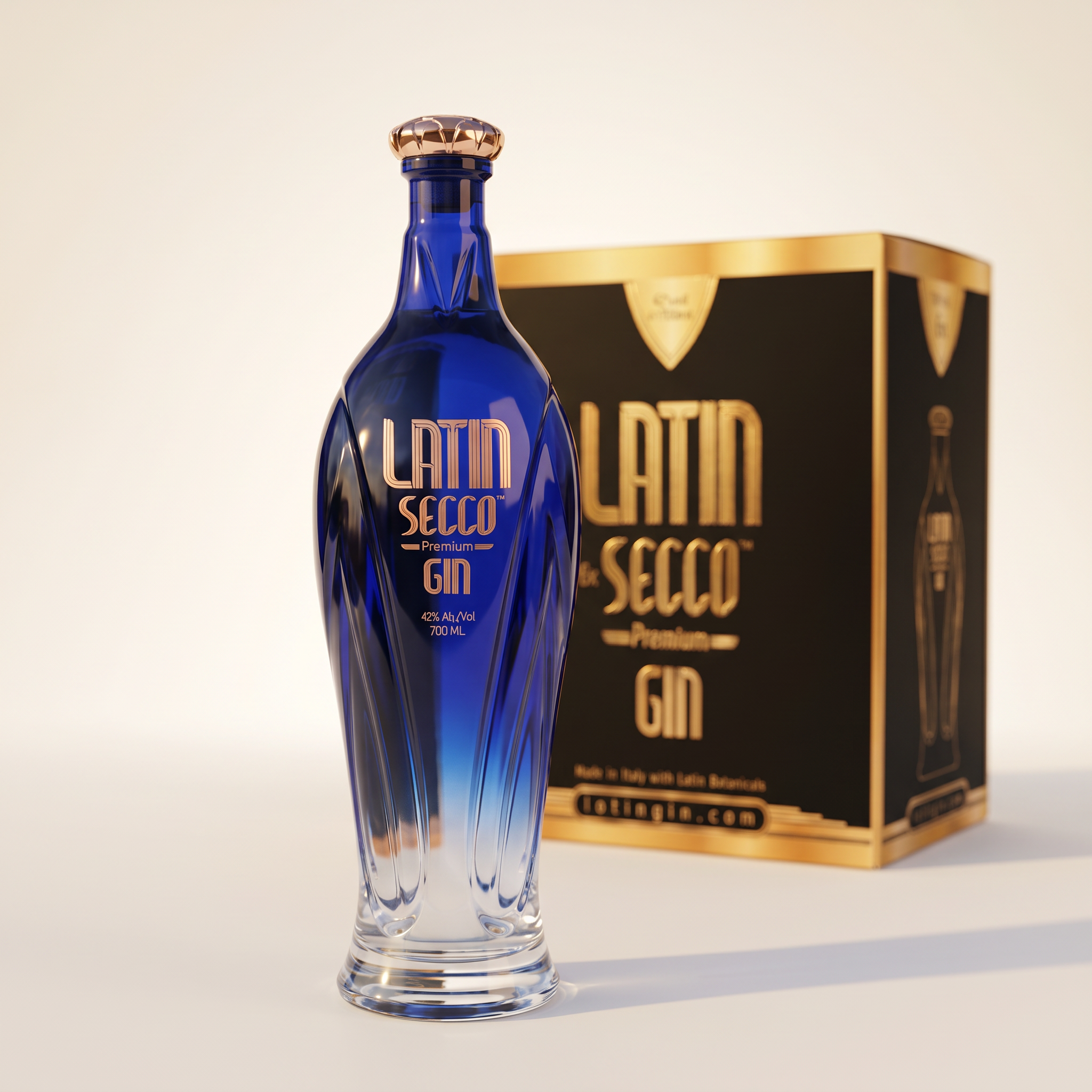 Latin Secco Gin – 6er-Flaschen-Karton
