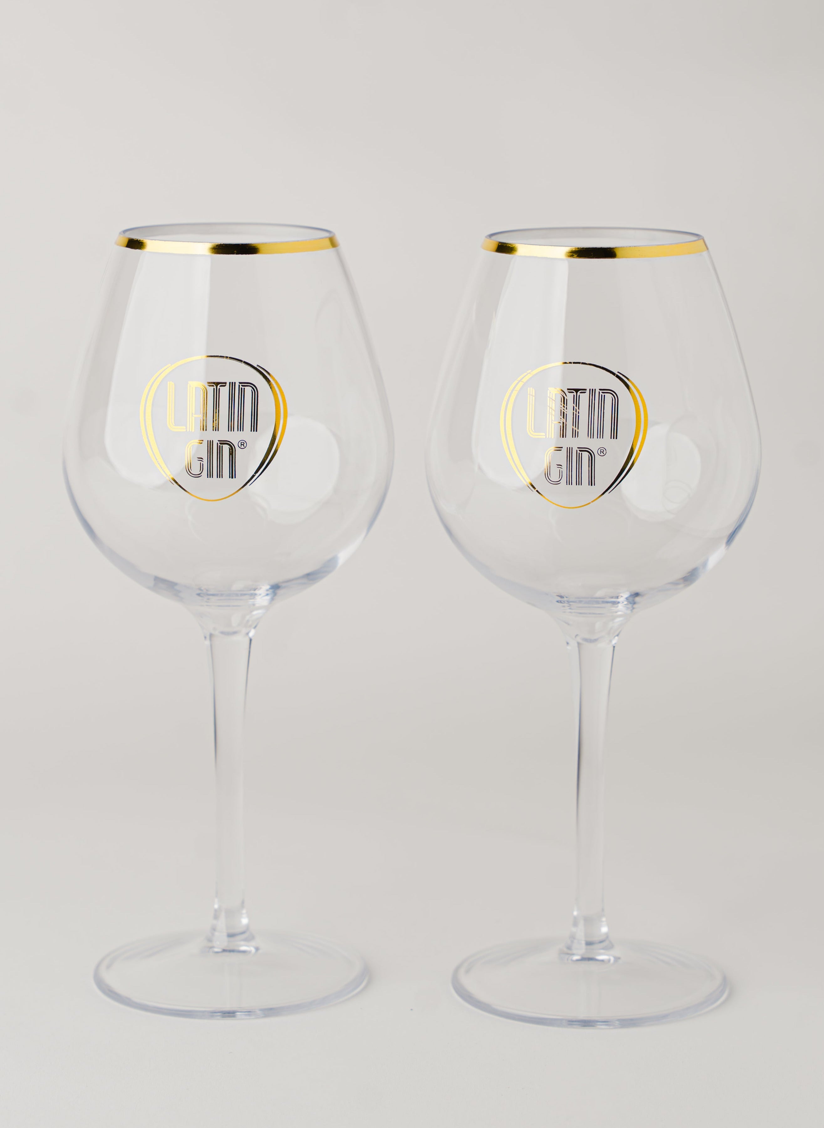 Copas acrílicas Latin Gin (juego de 2)